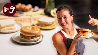 3 Sándwiches fríos y rápidos para sobrevivir al calor de verano