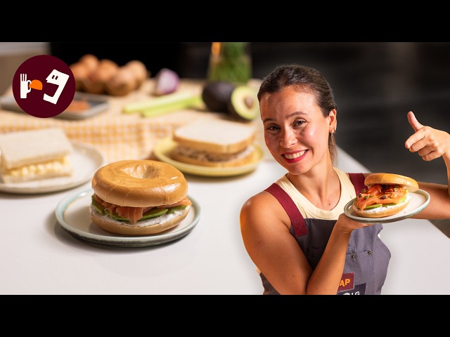 3 Sándwiches fríos y rápidos para sobrevivir al calor de verano