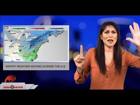 Wintry weather moving across the U.S. (ASL - 11.15.18)