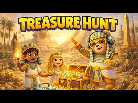 Treasure Hunt | DJ FUZZY! | Nursery Rhyme + Kids Song