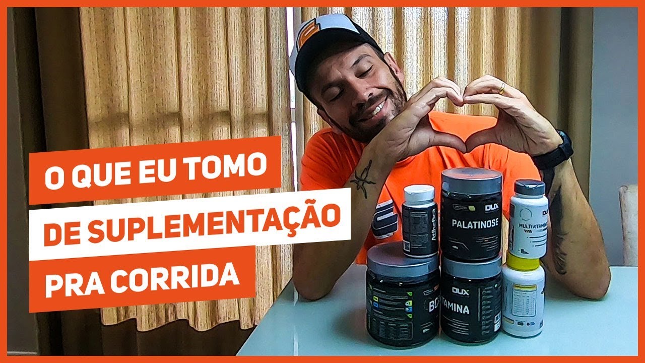 O que eu tomo de suplementação pra corrida