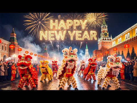MOSCOW NEW YEAR PARADE 2026: Most Spectacular Street Celebration in the Moscow | FULL Parade