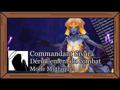 Commandant Abyssal Sivara - Déroulement du combat (Mythique)