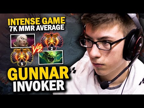 INTENSE GAME!! Rank 5 Gunnar Invoker vs Rank 2 coL.Limmp Viper Mid - Epic Gameplay | Dota 2 Invoker