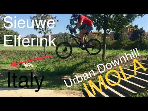 Sieuwe Elferink - A ride in Imola, Italy urban downhill mountainbiking