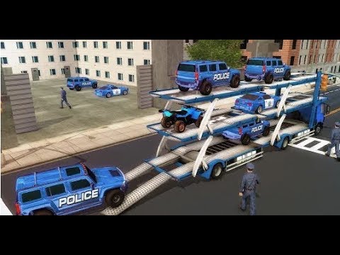 US Police Hummer Car Quad Bike Transport Plane - Best Android GamePlay FHD 2018