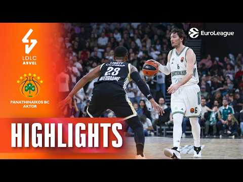 Kostas Sloukas MASTERCLASS | ASVEL - Panathinaïkos | FAITS SAILLANTS DU BASKET-BALL R25 2025-26