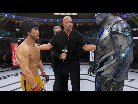 Bruce Lee vs. Space Hulk - EA Sports UFC 4 - Epic Fight 🔥🐲