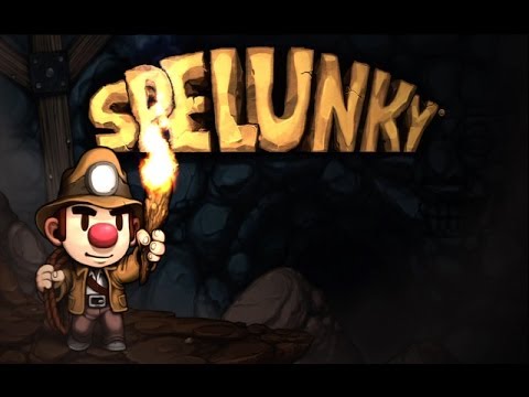 Spelunky - In One Run: Hell, Yama Crysknife Kill, Worm and Mothership
