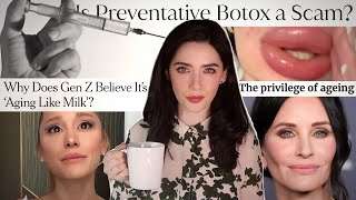 Why I won’t get botox or filler & society's OBSESSION with looking 22 forever.