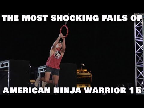 The Most Shocking Fails of American Ninja Warrior Season 15