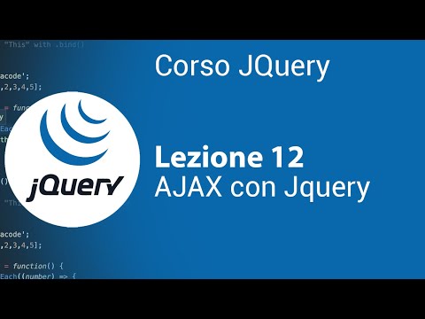 JQUERY Tutorial Italiano 12 - AJAX, json, get e post con Jquery