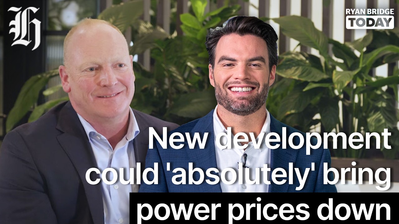 Data centre boss says new development could 'absolutely' bring power prices down | Ryan Bridge TODAY