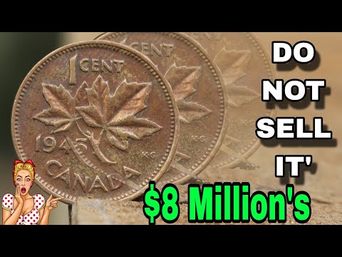 DO you have these Top 10 Canada 1 cent coins worth A lot of money -Coins Worth money!