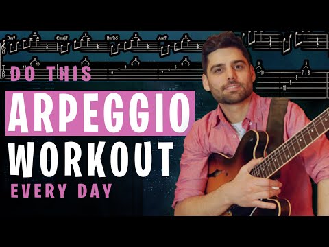 The 1 Arpeggio WorkOut you MUST Know I Master the fretboard