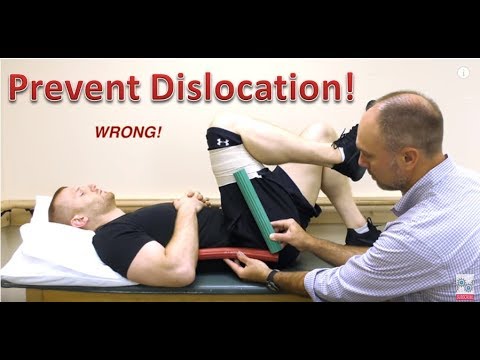 Precautions After Posterior Total Hip Replacement