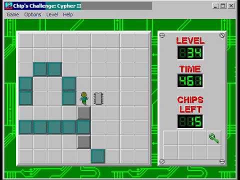 CCLP2 level 34 solution - 404 seconds