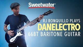 Video thumbnail for Danelectro 66BT Baritone Guitar Playthrough with RJ Ronquillo by Sweetwater