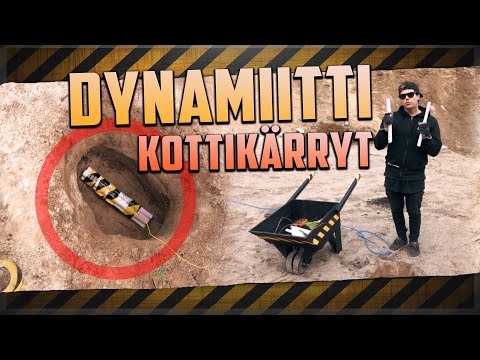 Kottikärryjen alle dynamiittia!!