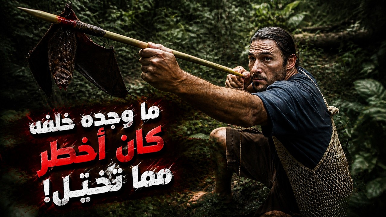 الوثائقي الرهيب العيش في البرية: دخل كهفاً غامضاً وسط جبال… وما اكتشفه على ا?