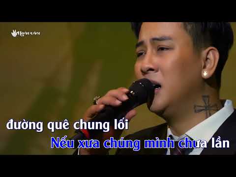[Karaoke] TRÁCH AI VÔ TÌNH - Hoài Lâm