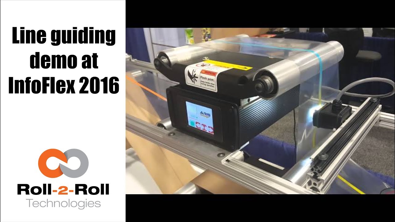 
<span>Line guiding demo with compact web guiding system at InfoFlex 2016</span>
