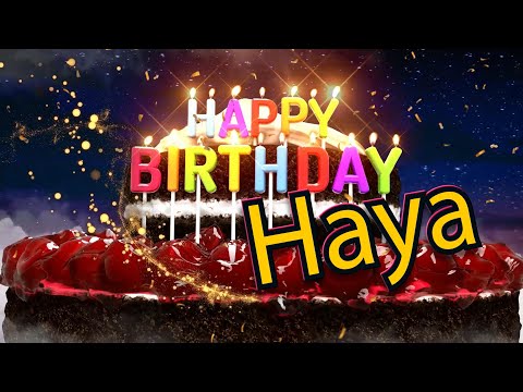 Happy Birthday Haya!