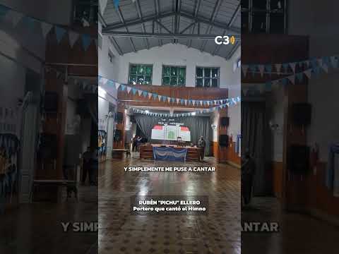 EL PORTERO QUE EMOCIONÓ A TODOS CANTANDO EL HIMNO HABLÓ EN CADENA 3 🗣️🇦🇷