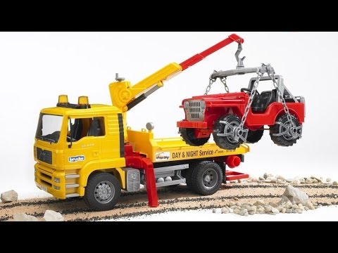 VÍDEO para NIÑOS 1Hora. GRÚAS Camión GRÚA. Construction Toys Machines in action!. Crane & Excavator