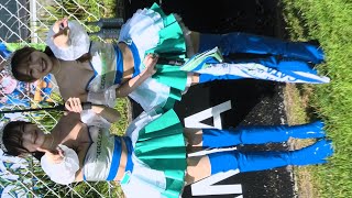 【木村楓さん🐸💕 原あゆみさん キャタクリーン ツインクルス 】SuperTaikyu ピットウォーク  オートポリス  2024.07.28