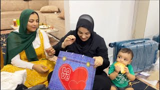 جبت لماما هدية العمره????????سوفي قال ل نشوي ياماما????????