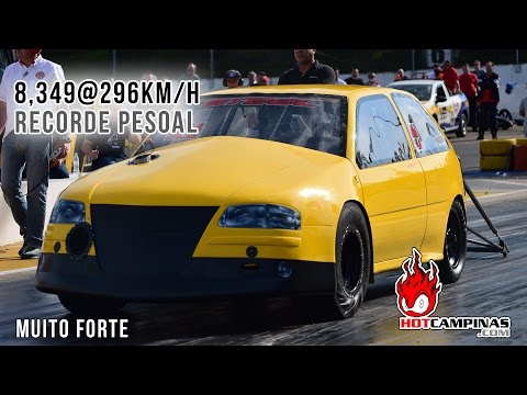 GOL Força Livre, Beliscado o recorde nacional da categoria  0 a 296km/h em 8.3s