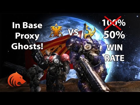 StarCraft 2: In Base PROXY Ghosts 100% Win Ra...oh wait 😭