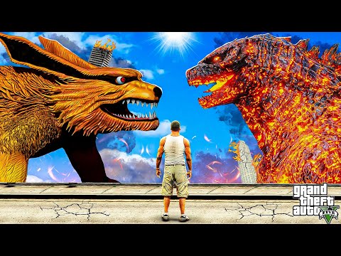 CHARIZARD DRAGON VS NINE TAILED FOX In GTA 5