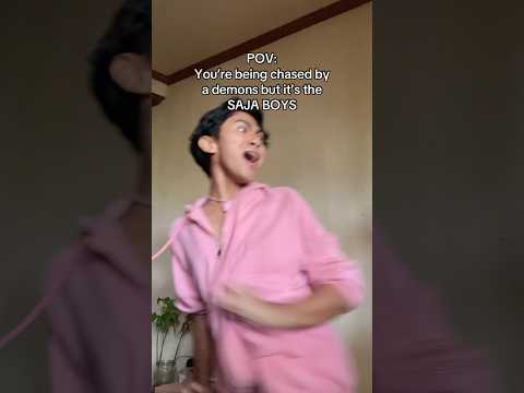 Saja boys chased me 🫣#yazzz #funny #kpopdemonhunters #sajaboys #pov
