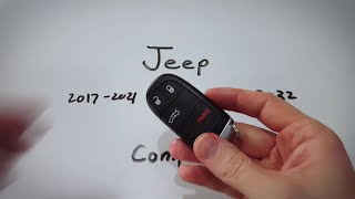 Jeep Compass Key Fob Battery Replacement (2017 - 2021)