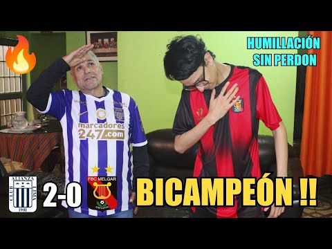 REACCIÓN de PAPÁ e HIJO | Alianza Lima 2 - 0 Melgar 🤫 VUELTA | GENERACIÓN PULPIN