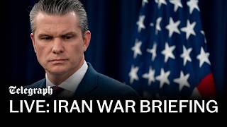 LIVE: Iran war briefing held by Hegseth in the Pentagon