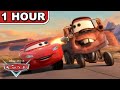 Best Of Lightning McQueen In Radiator Springs 1 Hour Compilation Pixar Cars Disneyjr
