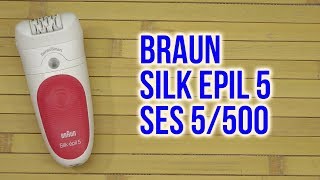 Braun Silk-epil 5 SensoSmart SES 5/500 - відео 3