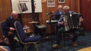 Frank Morrison, Dorothy Lawson & Jack McLeish at Stonehouse Accordion & Fiddle Club
