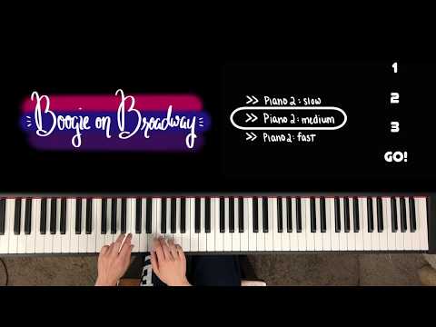 BOOGIE ON BROADWAY (w duet play-along), Faber Level 1