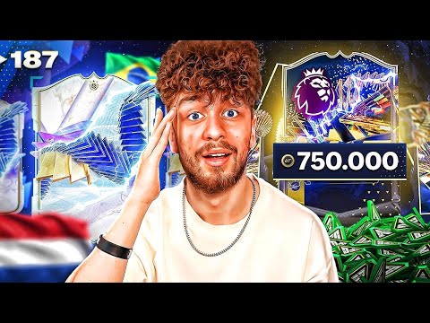 ZNOWU TO ZROBIŁEM... PACZKA 750K & PICK Z IKONĄ TOTY/FS!!! FC24 ULTIMATE TEAM [#187]