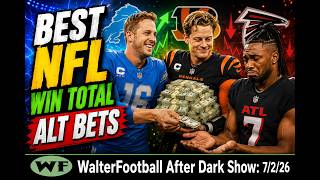 Best NFL Alt Win Total Bets: WalterFootball.com