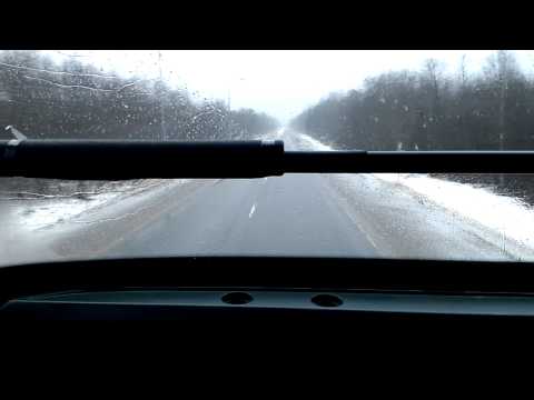 На 2этажном автобусе Питер-Псков-Пустошка