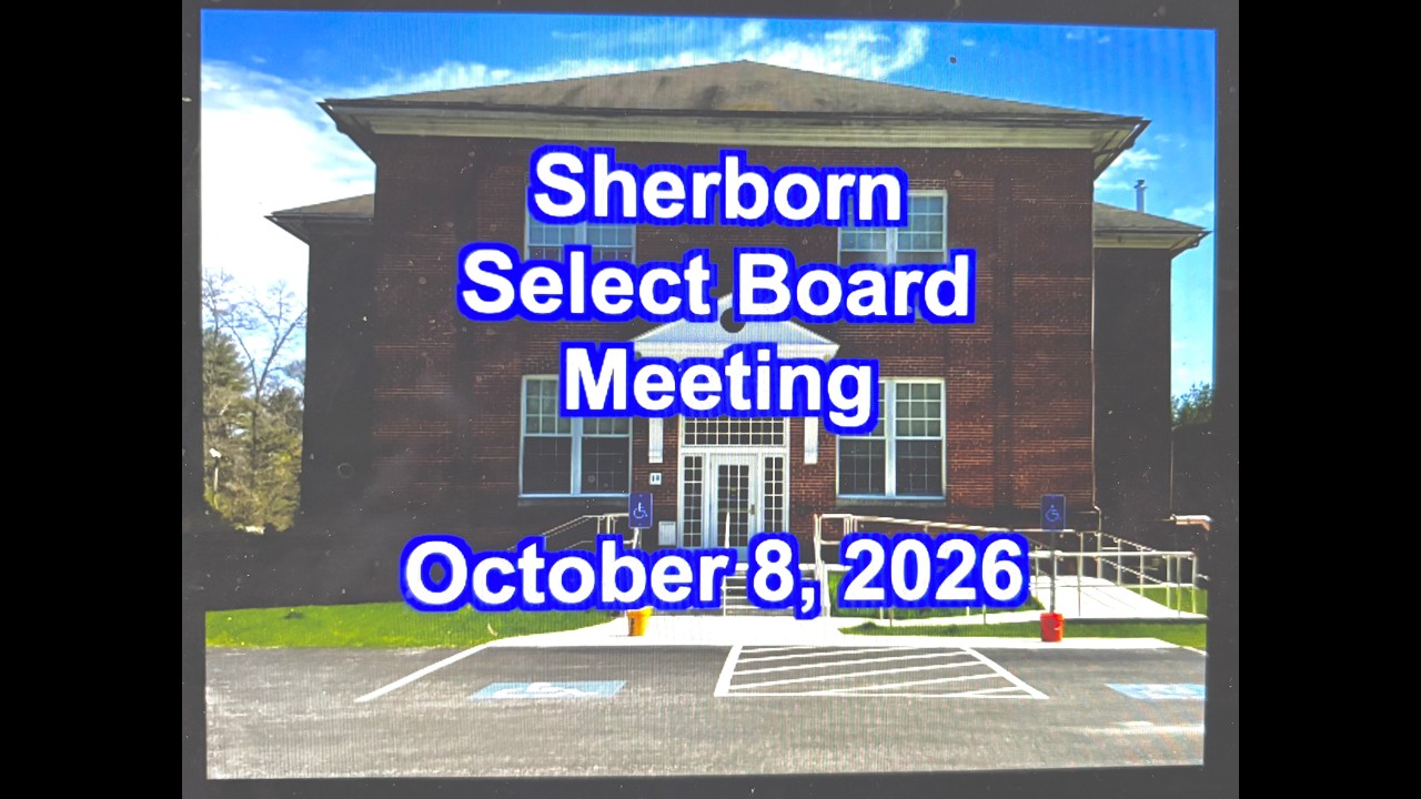 From the Select Board