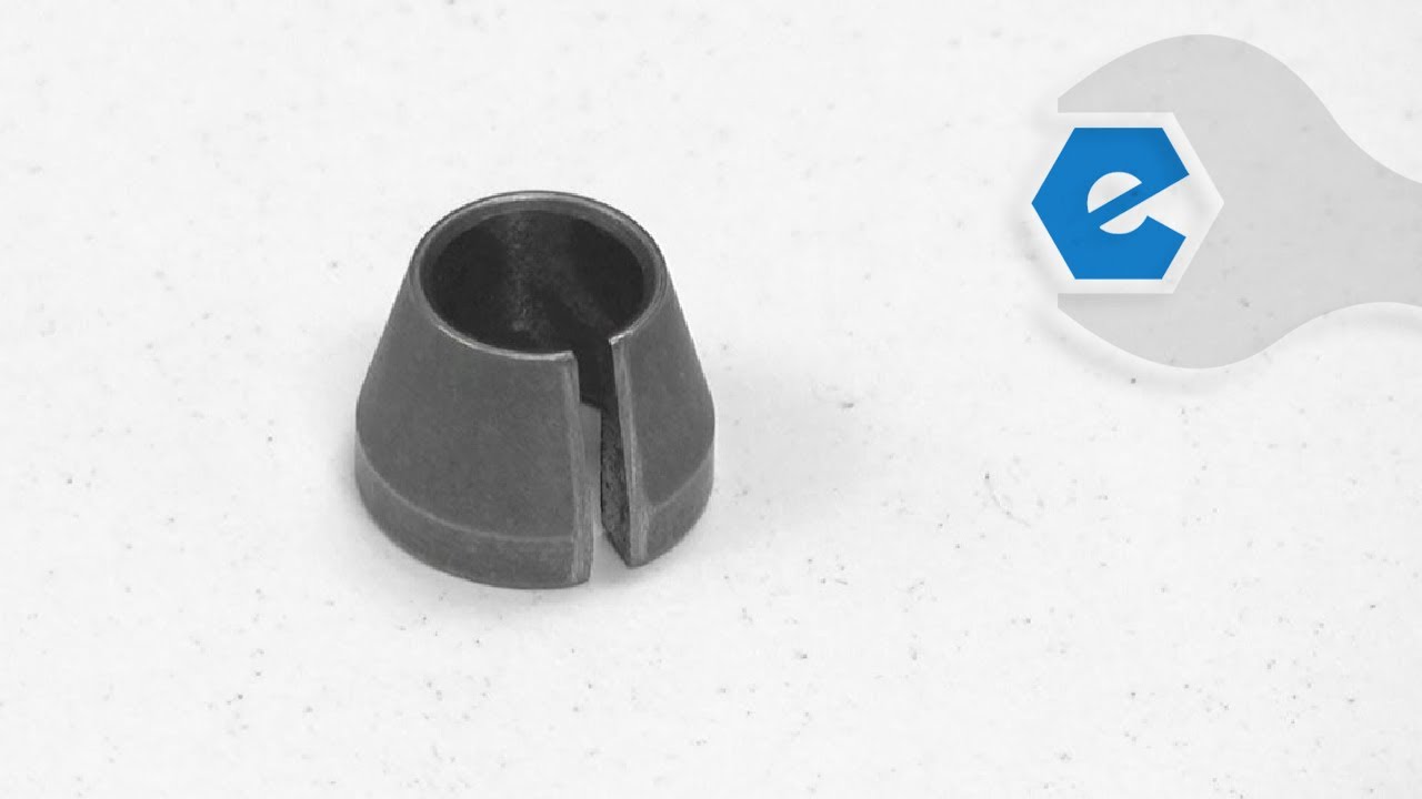 Replacing your Ridgid Router COLLET CONE SLEEVE