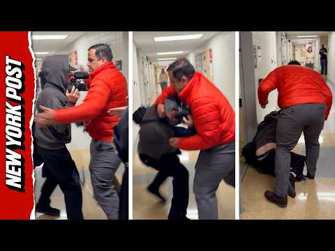 Ohio State Professor Suspended After Viral Video Shows Hallway Attack on Journalist