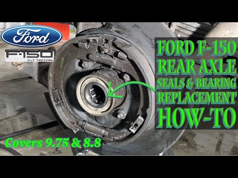 Ford F-150 Rear Axle Seals & Bearings Replacement How-To