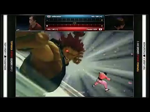Infiltration (Gouki) vs Fuudo (Fei Long) - SSF4 AE2012